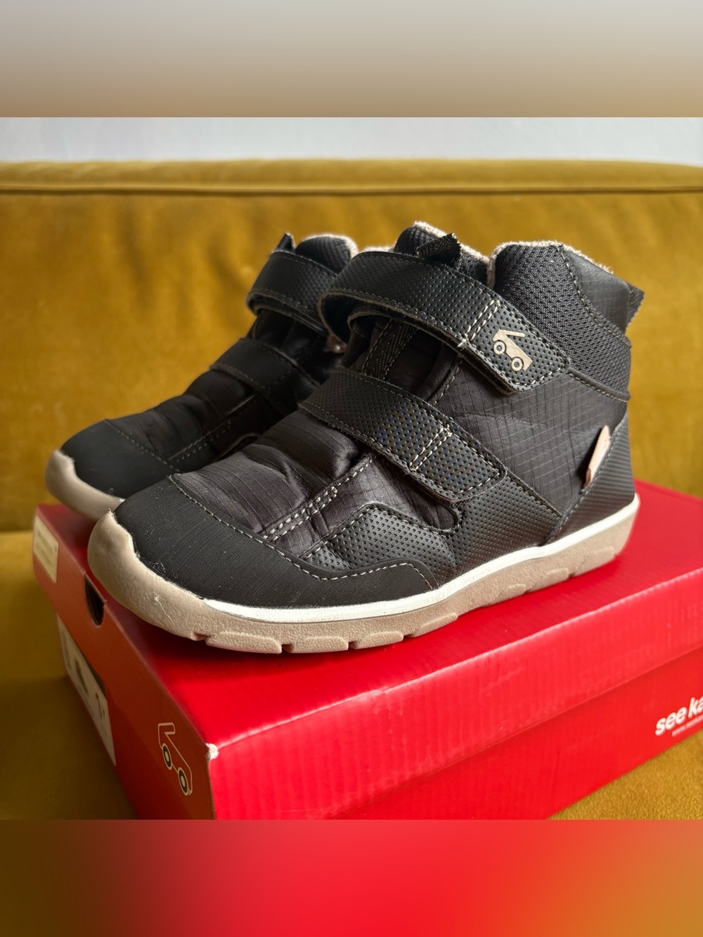 See Kai Run Atlas III Waterproof Insulated Boot - Black, Size 1, Unisex